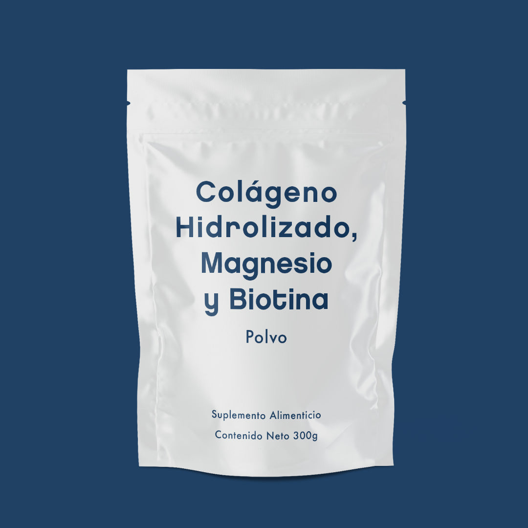 Colágeno Hidrolizado + Magnesio + Biotina