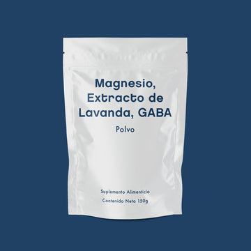 Magnesio + Extracto de Lavanda + GABA