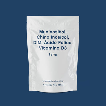 Myo-Inositol + Chiro-Inositol + DIM + Ácido Fólico + Vitamina D3