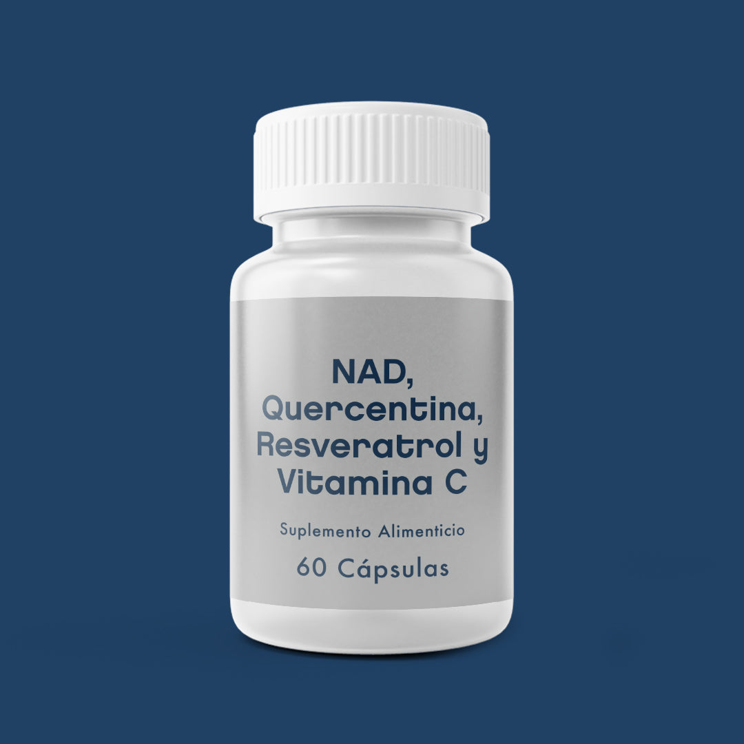 NAD + Quercetina + Resveratrol + Vitamina C