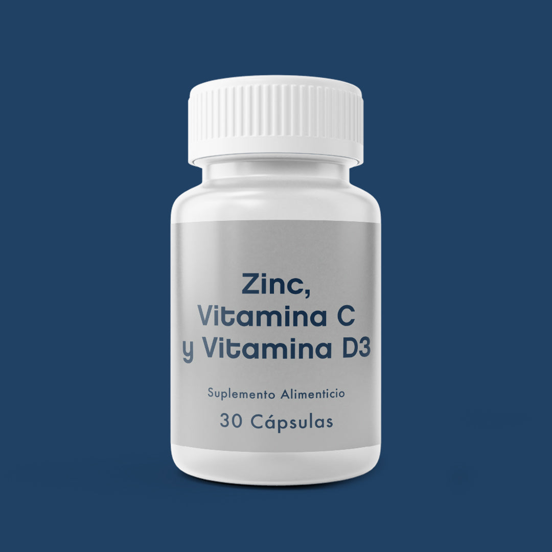 Zinc + Vitamina C + Vitamina D3