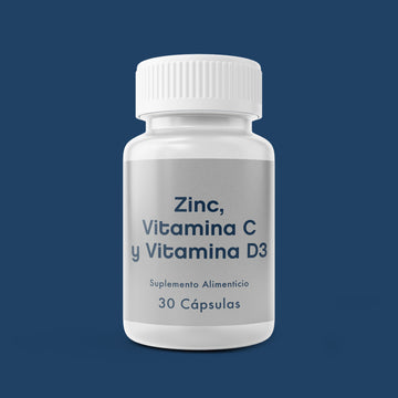 Zinc + Vitamina C + Vitamina D3